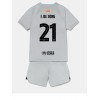 Barcelona Frenkie de Jong #21 Tredjedraktsett Barn 2022-23 Kortermet (+ korte bukser)